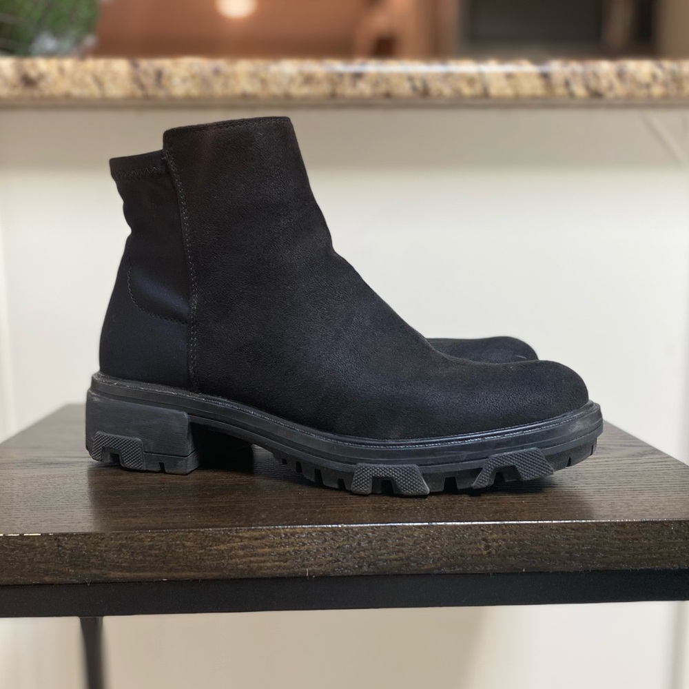 Black Suede boots
